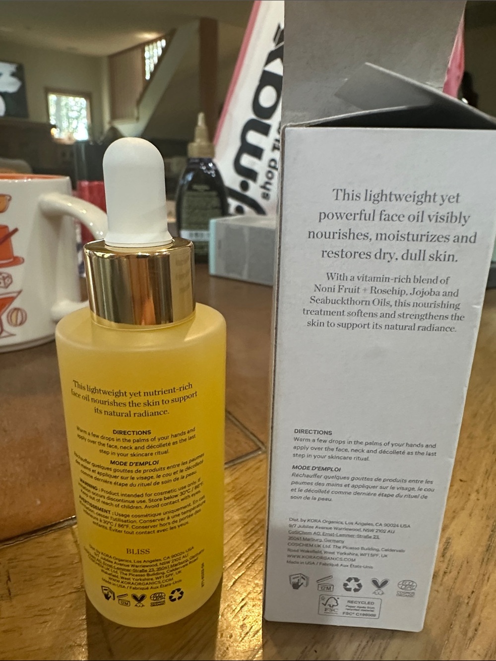 KORA Organics Noni Glow Face Oil — Nourishing Facial Oil, new, organic - Picture 5 of 14